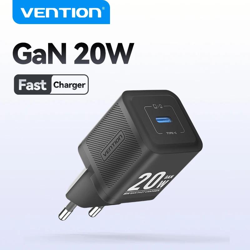 Vention  15, 14, 13, 12 ޴  , 20W GaN , PD USB C Ÿ, PD3.0, QC3.0